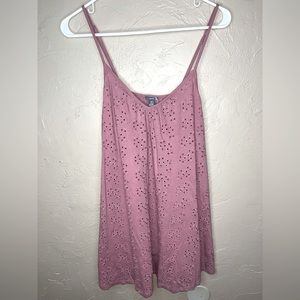 Aerie XS eagle eyelet sundress
